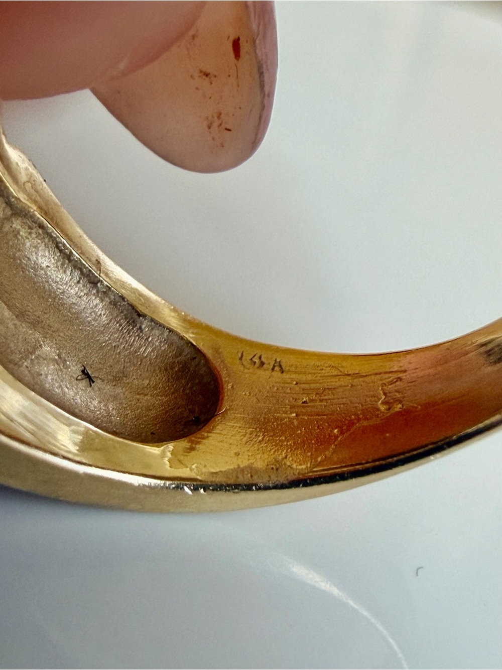 14k gold emerald - Picture 4 of 5